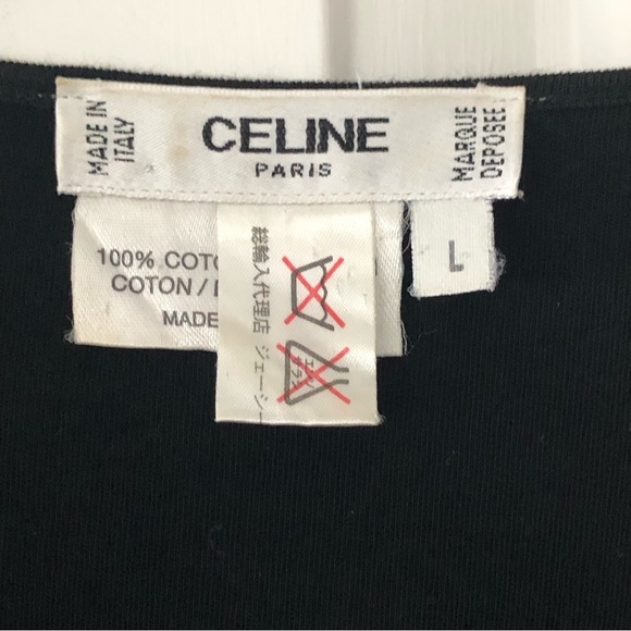 CELINE Double Circle Vintage 90’s Top - Picture 4 of 7